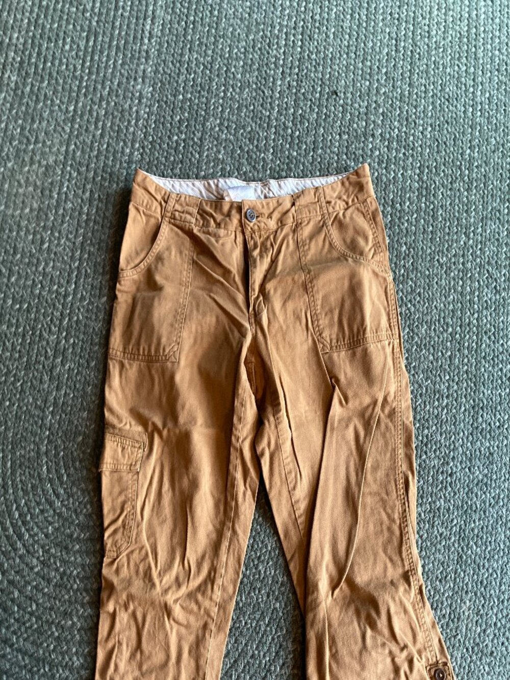Carhartt Tan Cotton Cargo Capris Size 10 Regular